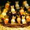 Easter Decorations 13FT 50LEDs Bunny Carrot String Lights Battery Operated, Easter Decor Spring Rabbit Fairy Lights with 8 Modes for Home Indoor Outdoor Easter Basket Eggs Party Seasonal Bedroom Decor